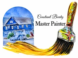 Constant Beaty Master Painter logo